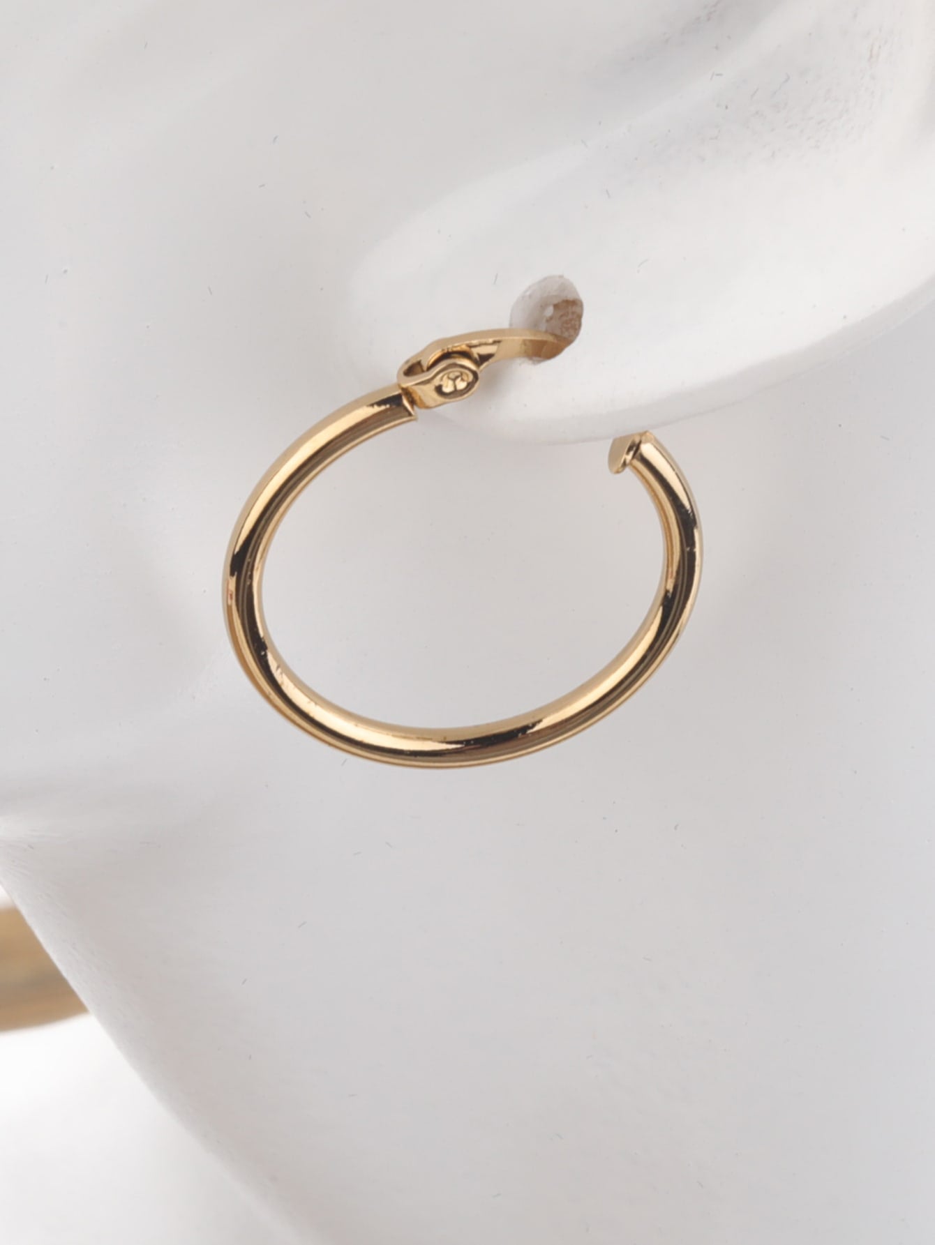 Stainless Steel Minimalist Hoop Earrings