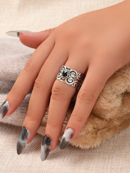 Hollow Out Cuff Ring