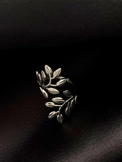 Leaf Design Wrap Ring