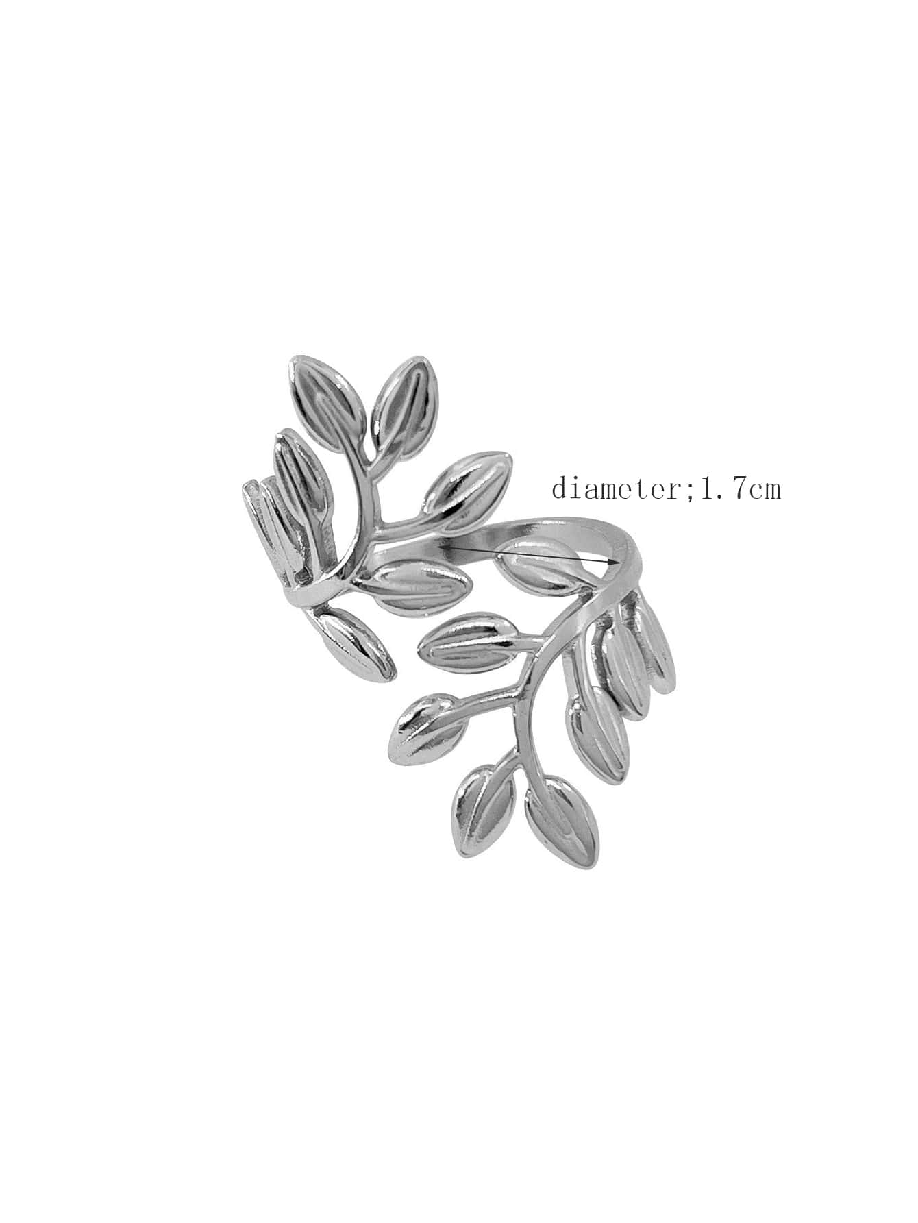 Leaf Design Wrap Ring