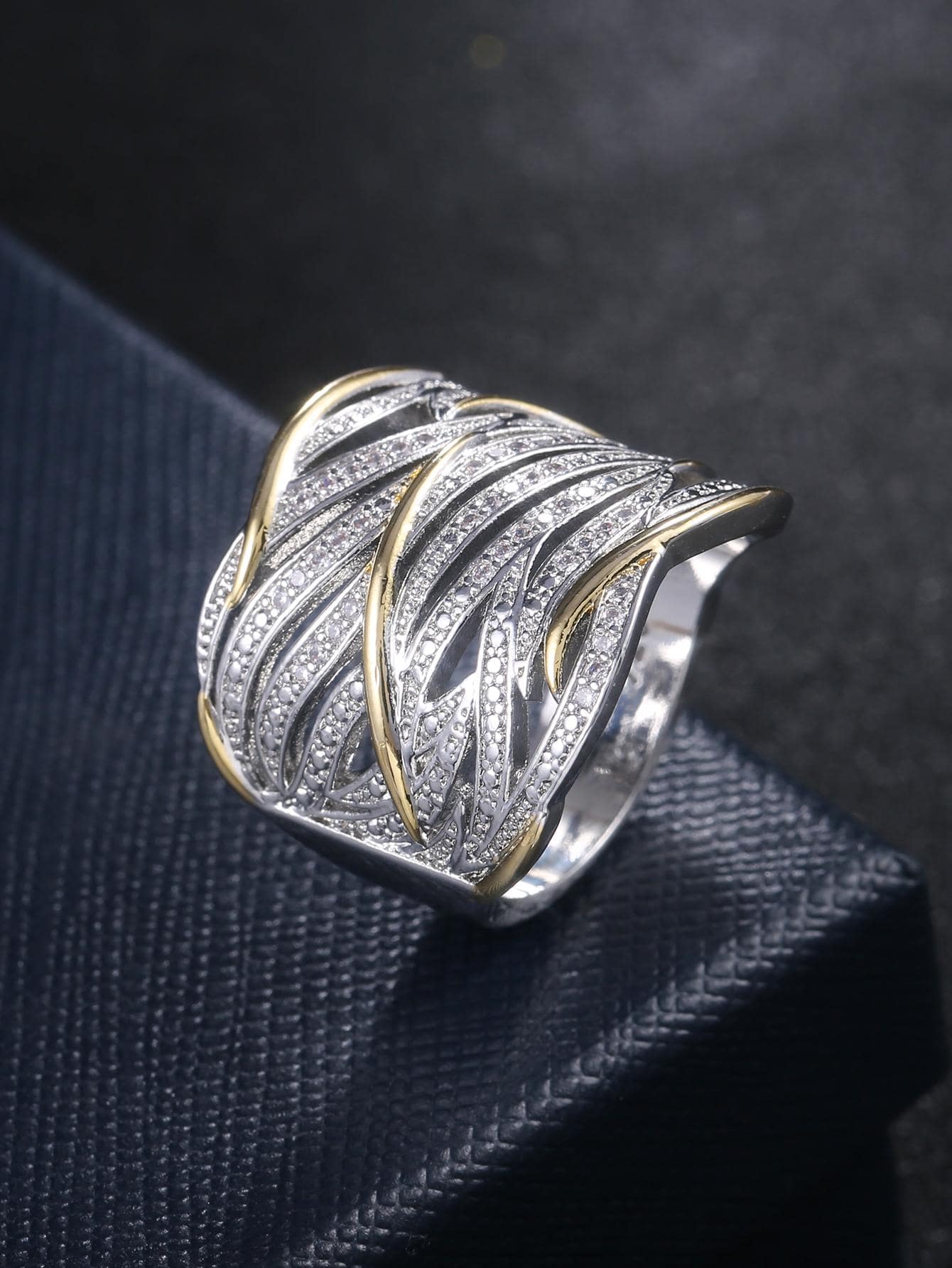 Gorgeous Elegance: Cubic Zirconia Ring