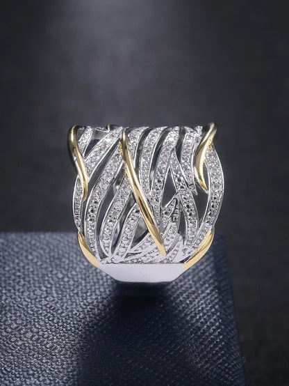 Gorgeous Elegance: Cubic Zirconia Ring