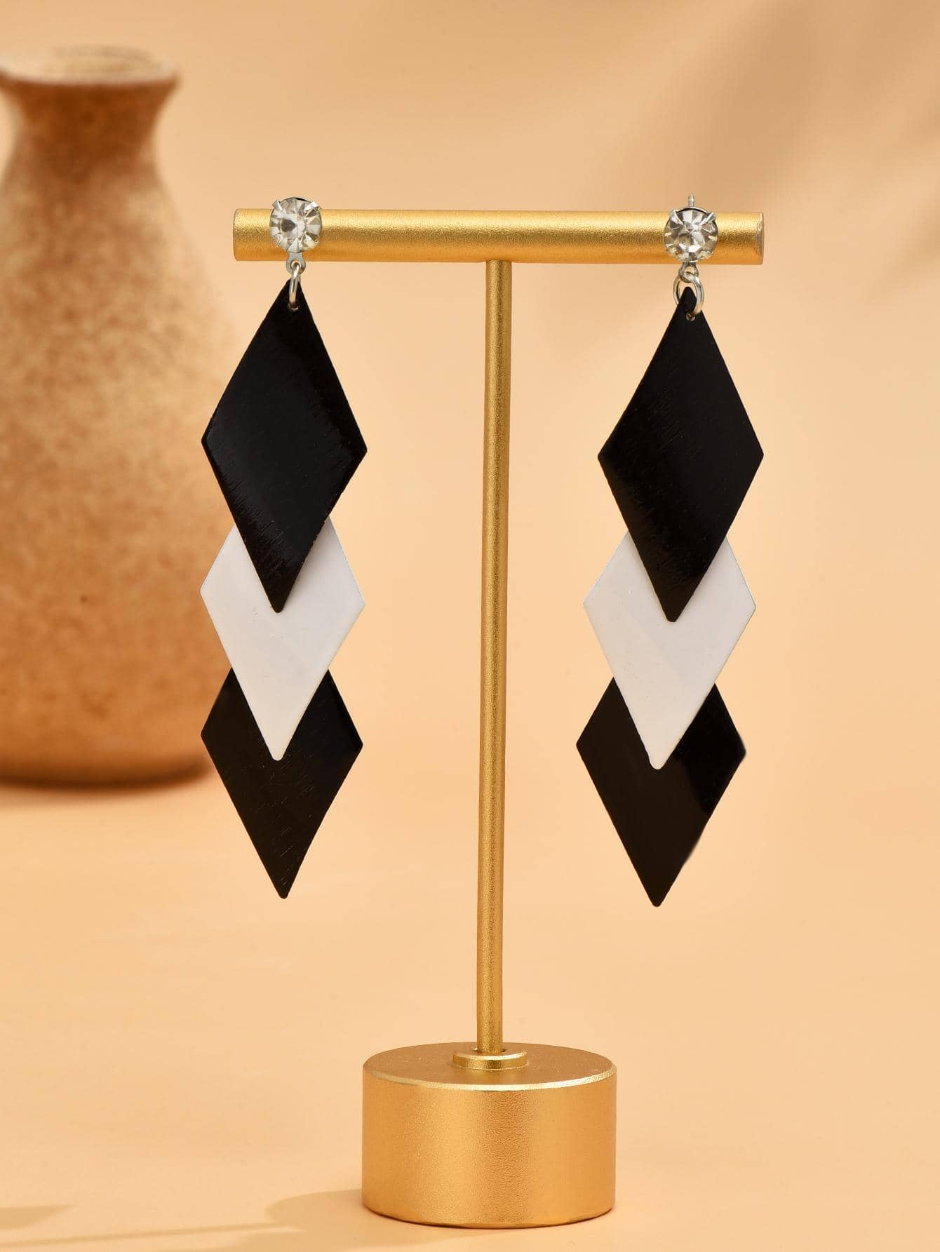 Geometric Drop Earrings