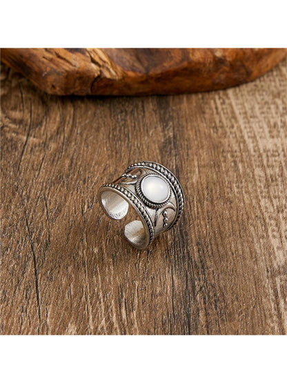 LunaLuxe Boho Celestial Ring