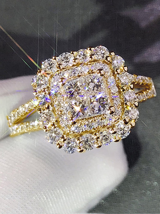 Radiant Elegance Cubic Zirconia Ring