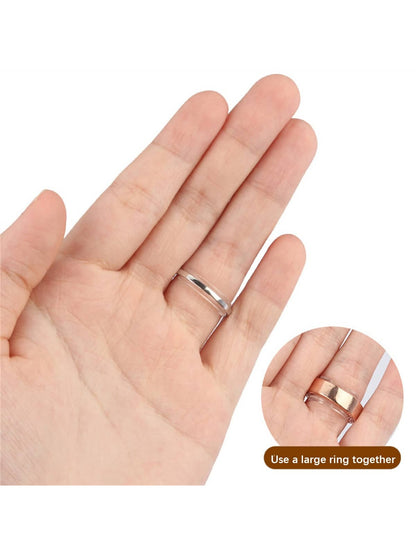 8pcs Ring Size Adjuster Set with Polishing Cloth