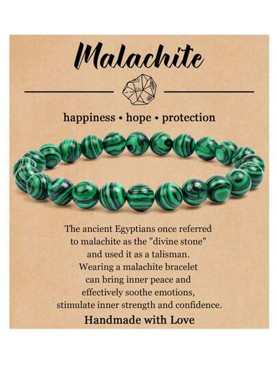 Radiant Gemstone Stretch Bracelet