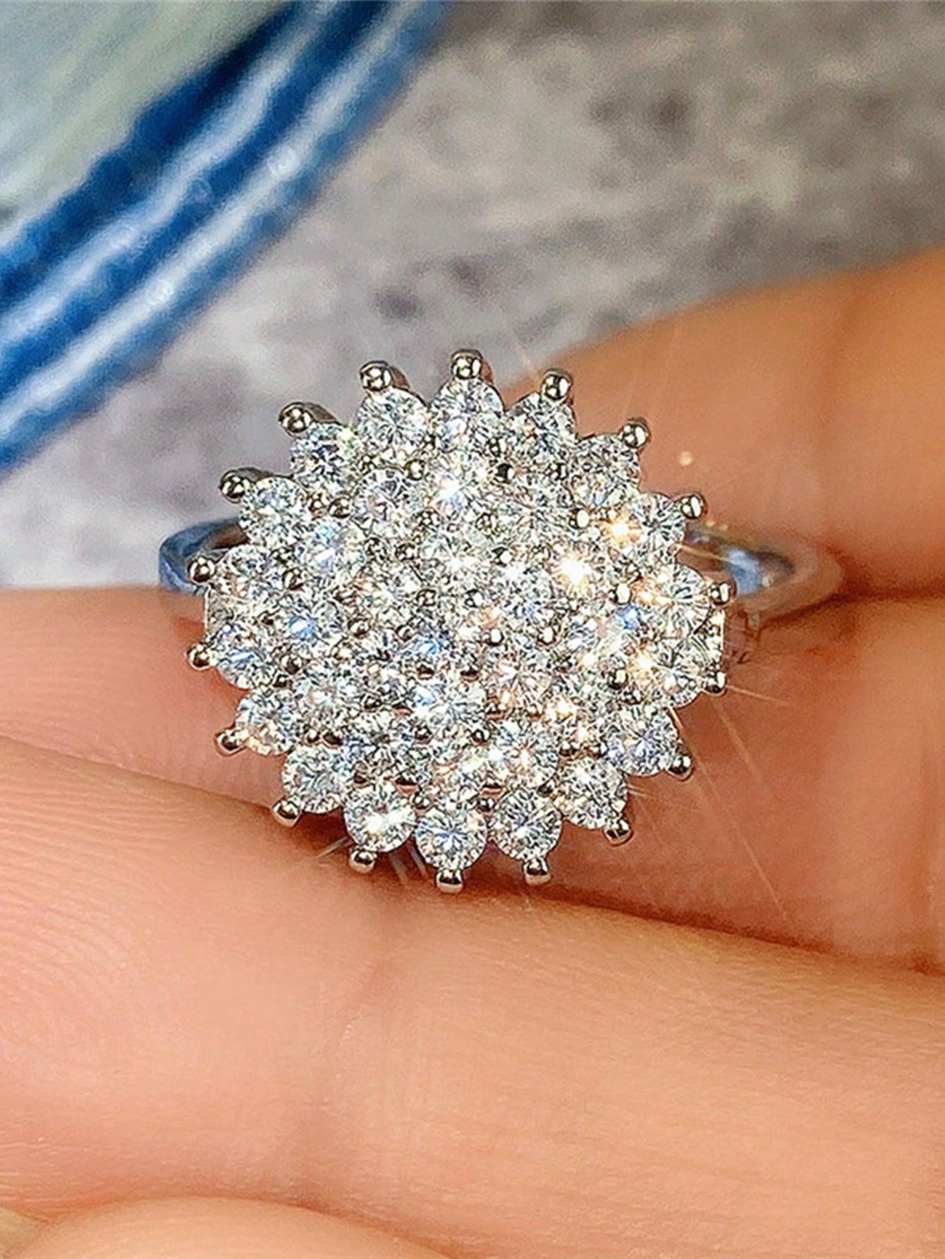 Stunning Radiance Cubic Zirconia Ring