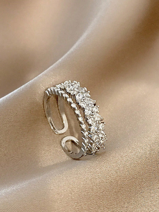 Fashionable Forest Style Double Layer Ring