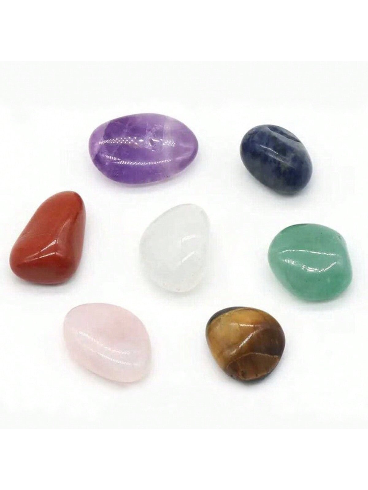 7 Chakras Natural Crystal Gemstones Healing Stones