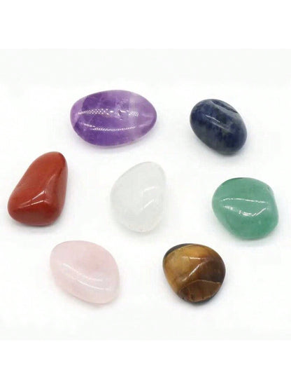 7 Chakras Natural Crystal Gemstones Healing Stones