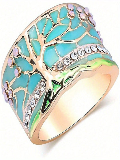 Enchanted Grove: Vintage Glamour Ring