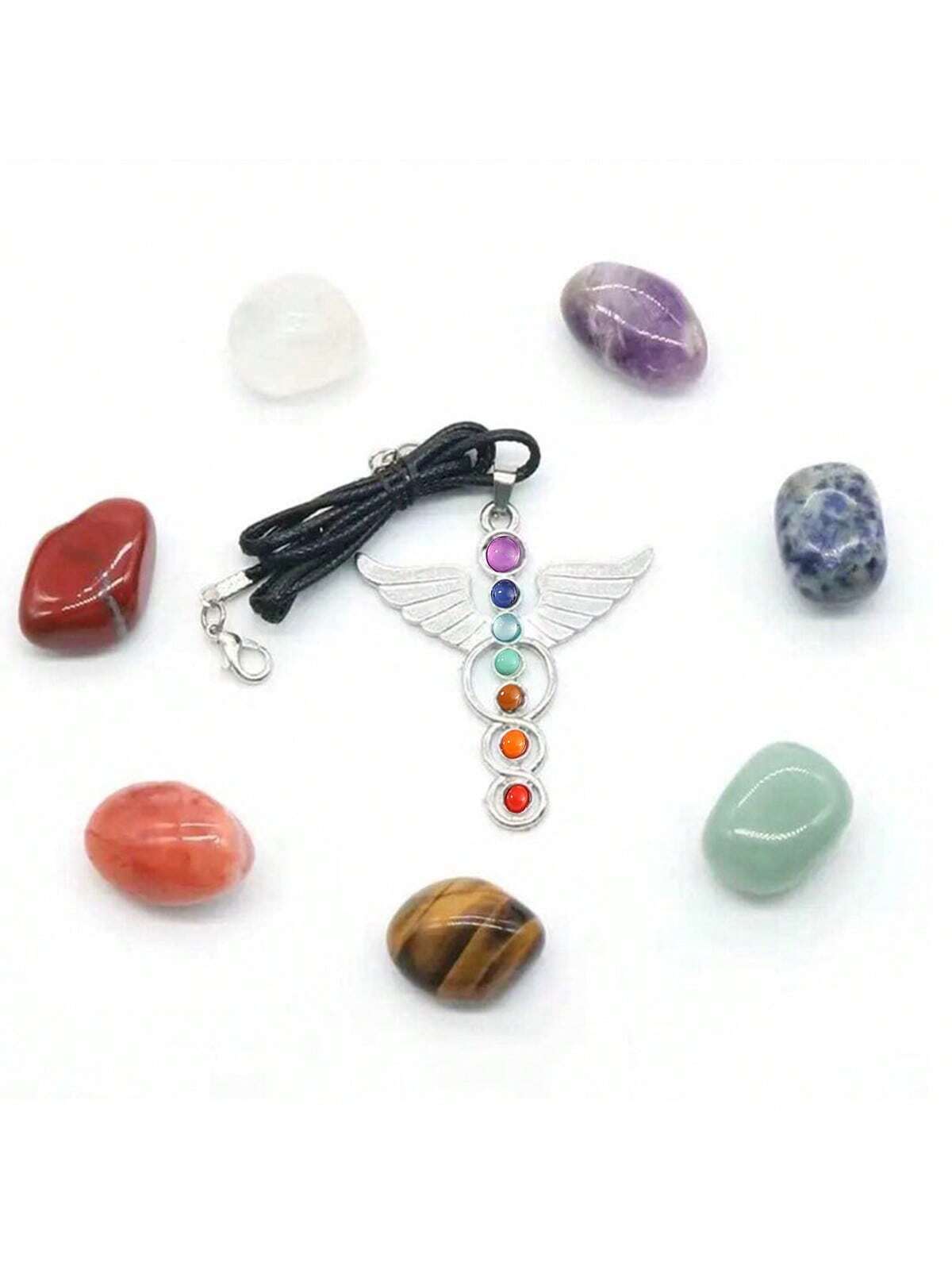 7 Chakras Natural Crystal Gemstones Healing Stones