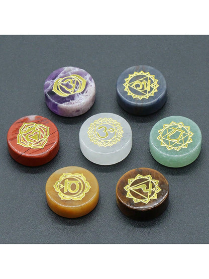 7-Piece Healing Reiki Chakra Stone Set