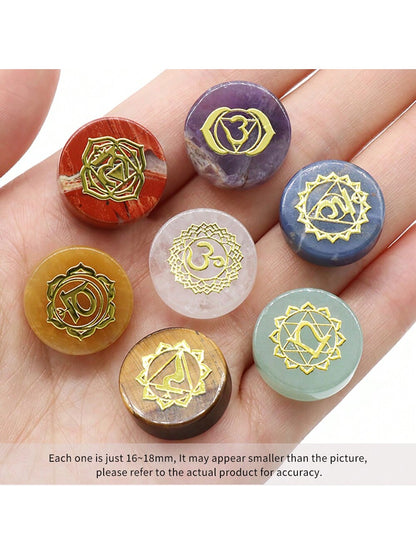 7-Piece Healing Reiki Chakra Stone Set