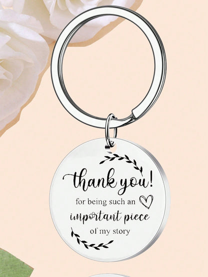 Sunflower Charm Appreciation Keychain