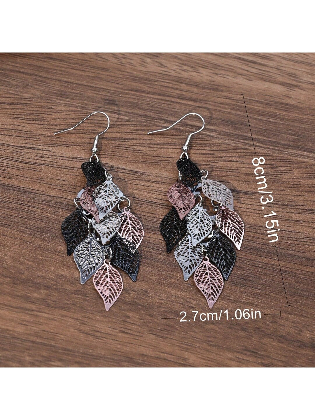 Geometric Drop Earrings