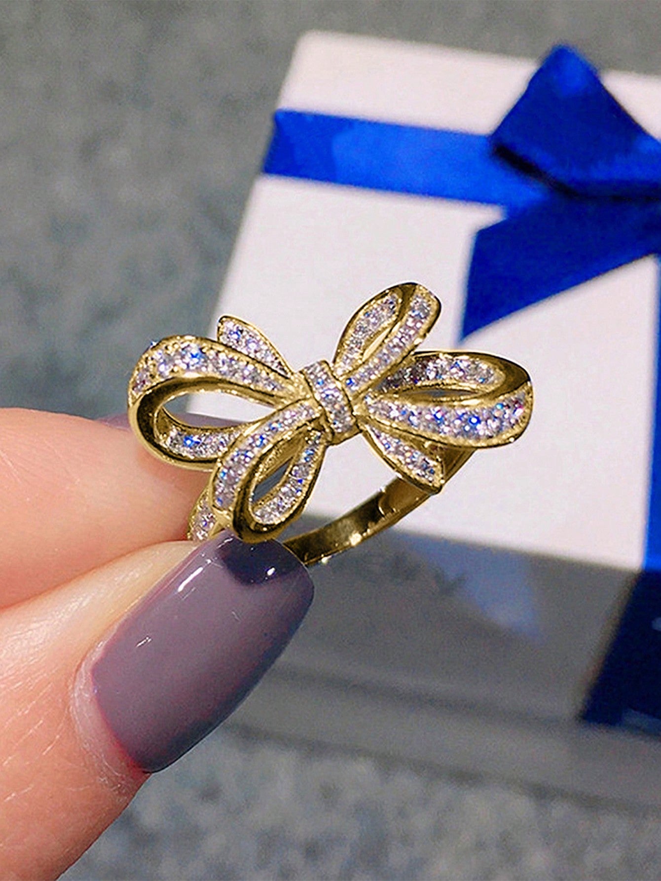 Elegant Charm Gorgeous Bow Ring