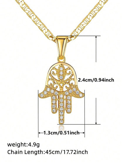 Timeless Glamour Cubic Zirconia Necklace Pendant