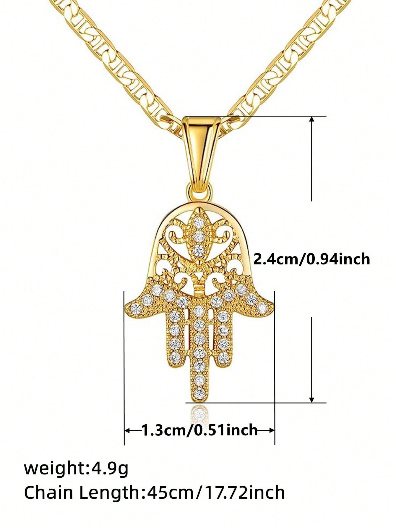 Timeless Glamour Cubic Zirconia Necklace Pendant