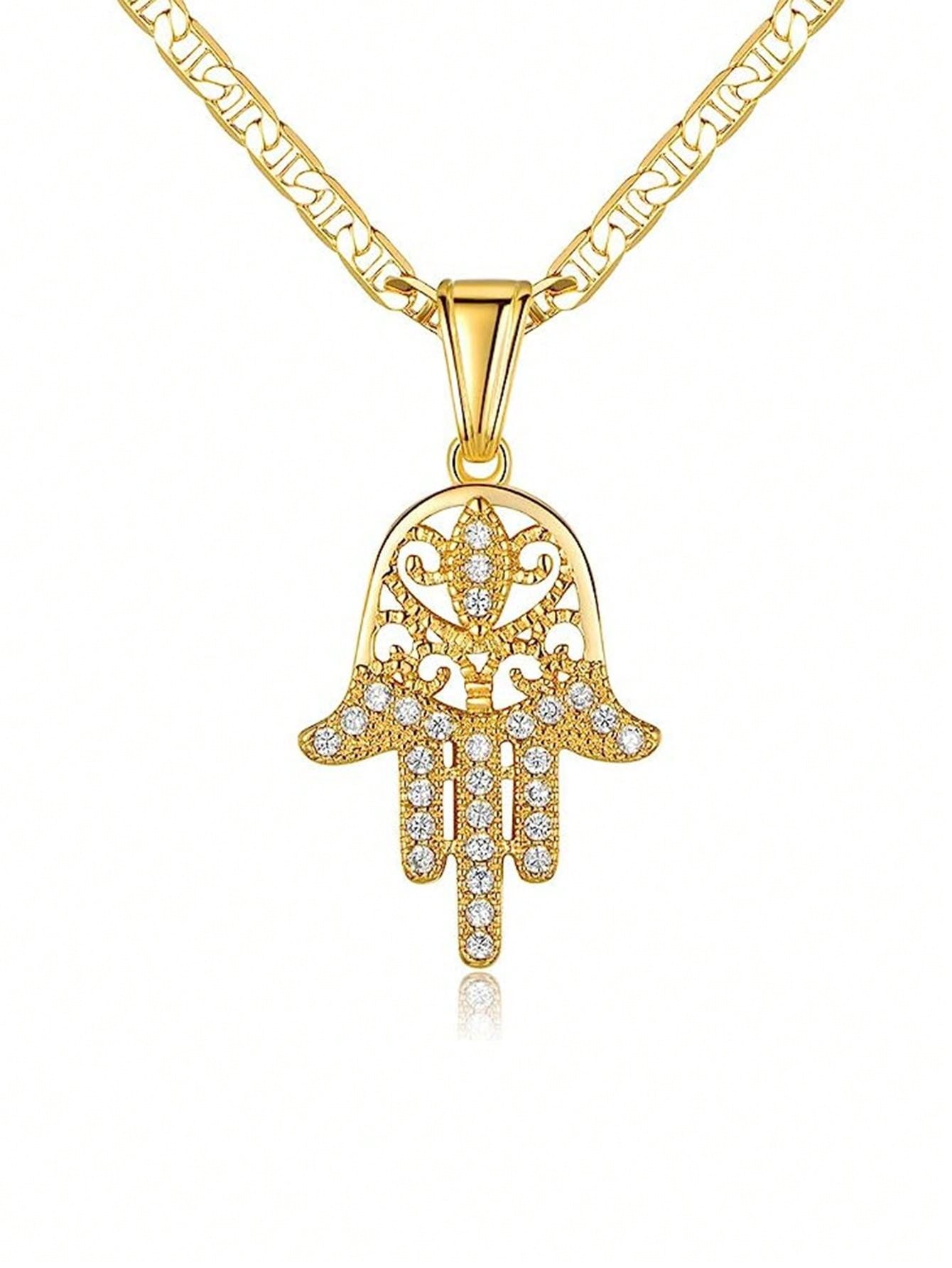 Timeless Glamour Cubic Zirconia Necklace Pendant