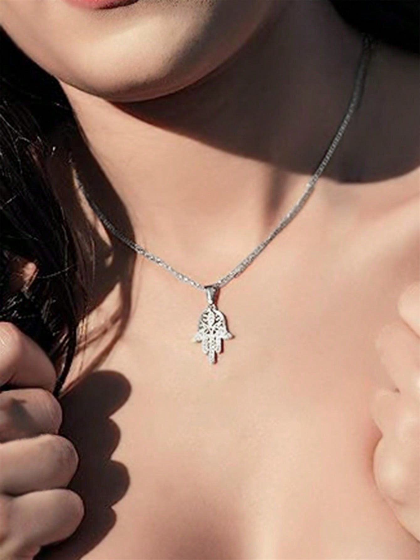 Timeless Glamour Cubic Zirconia Necklace Pendant