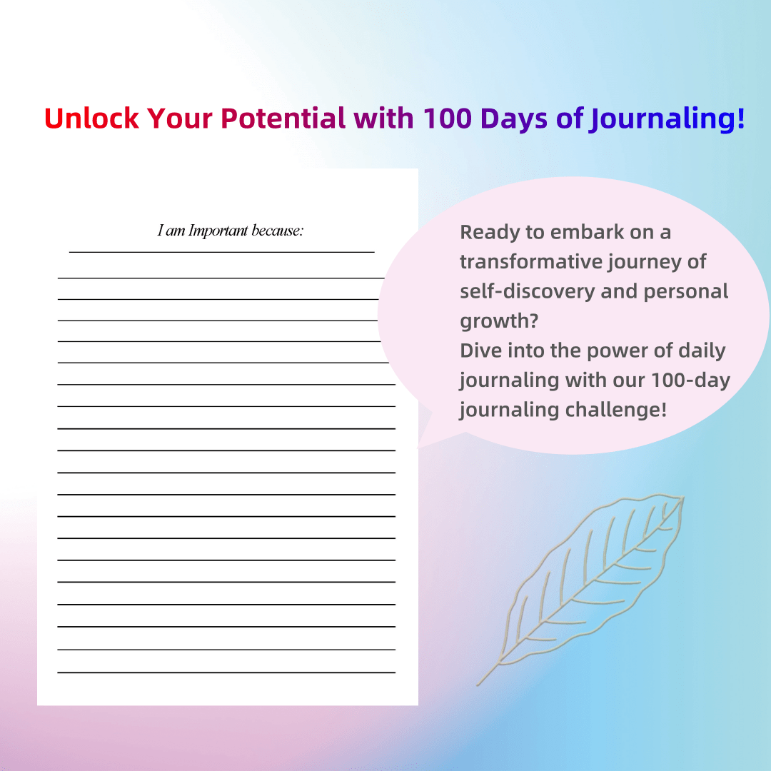 100-Day Emotional Wellness Journal: Daily Self-Care & Mindfulness Prompts