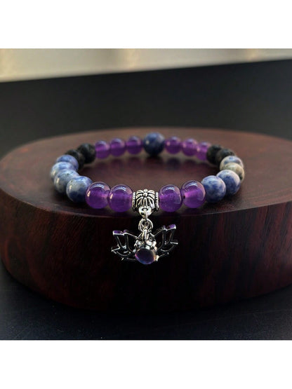 Lotus Charm Chakra Bracelet