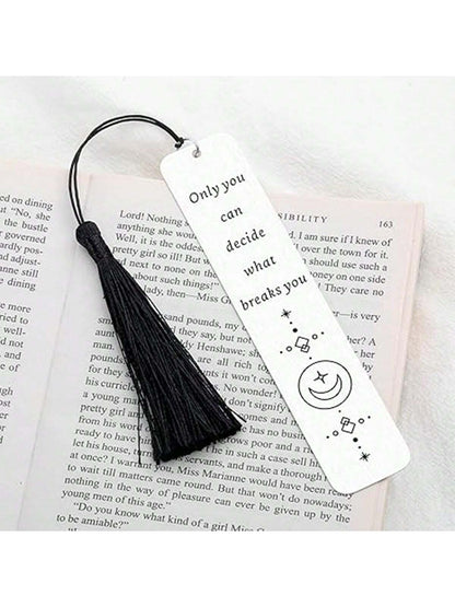 Only You Decide- Inspirational Bookmark