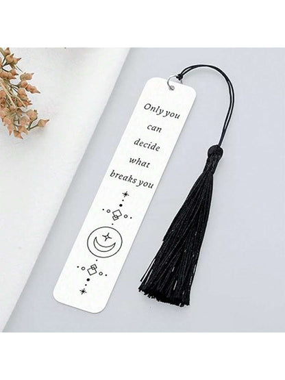 Only You Decide- Inspirational Bookmark