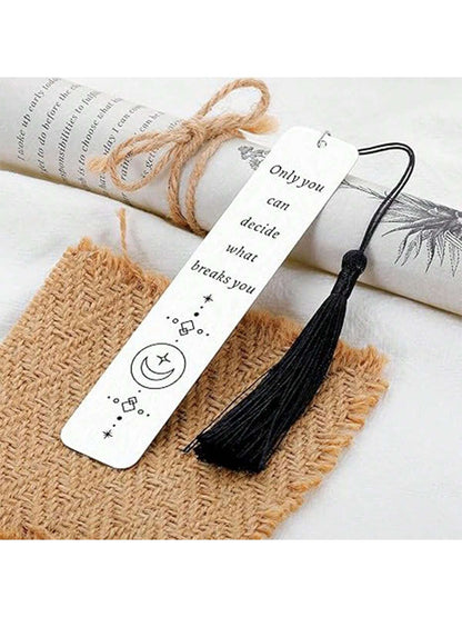 Only You Decide- Inspirational Bookmark