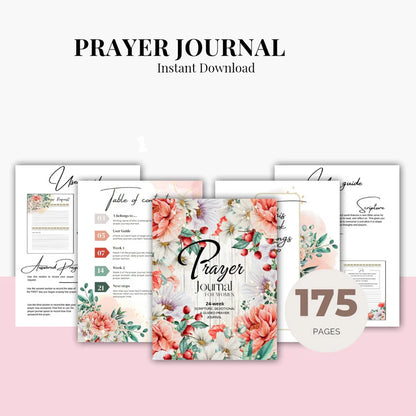 24-Week Prayer Journal (Digital Download)