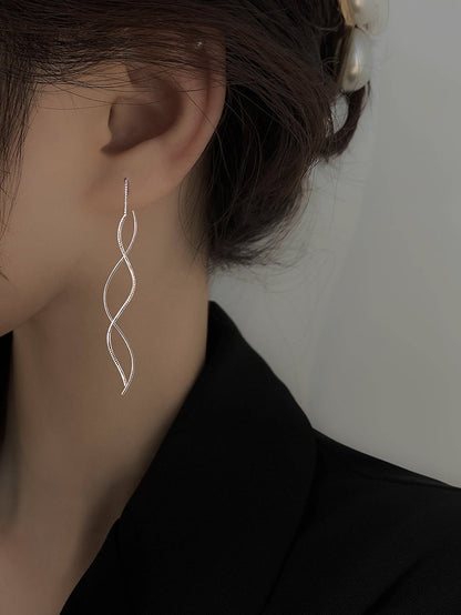 Alloy Threader Earrings