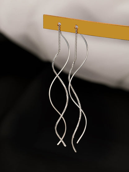 Alloy Threader Earrings