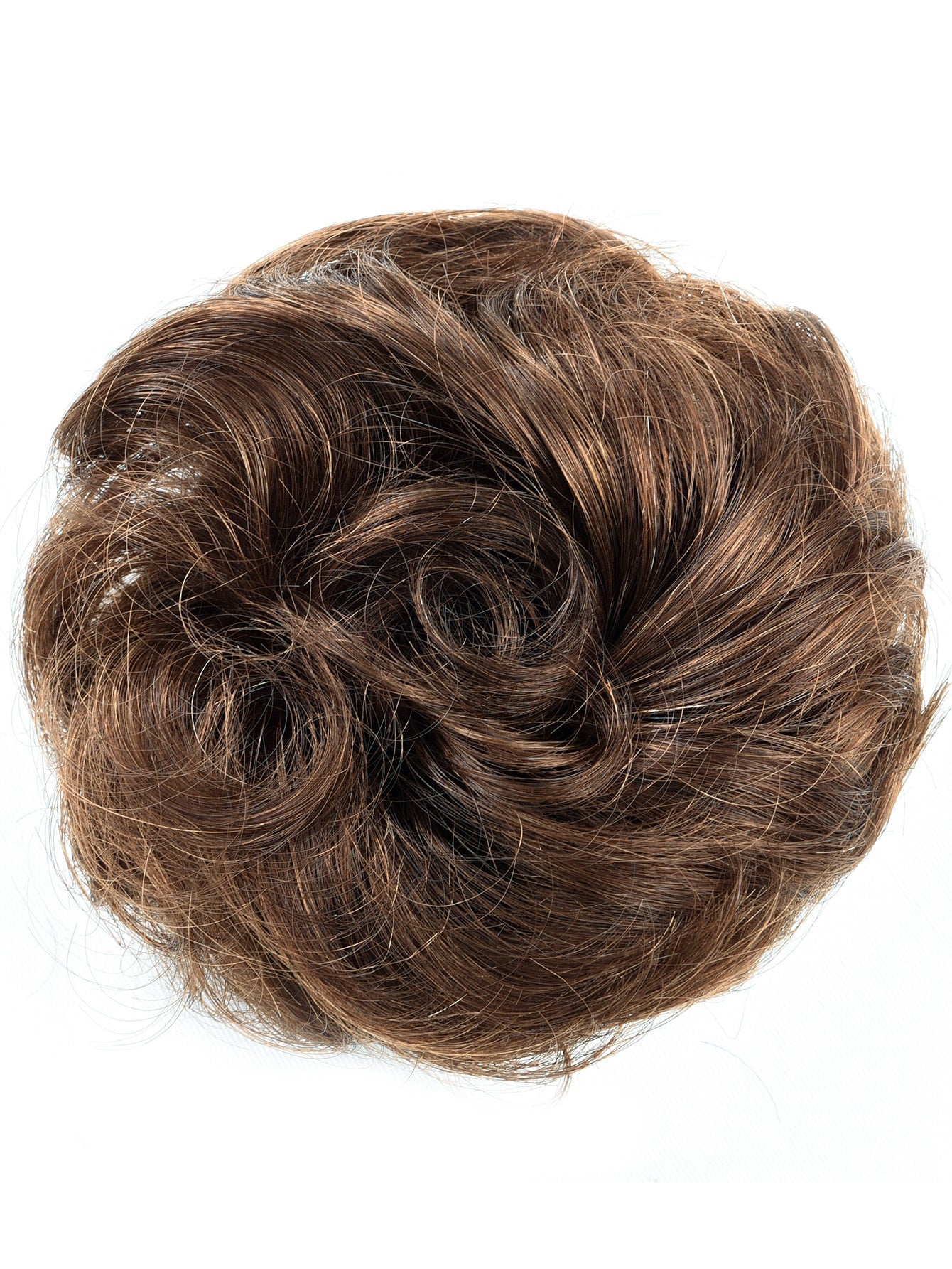 Human Hair Bun Extension: 1pc Updo Hairpiece