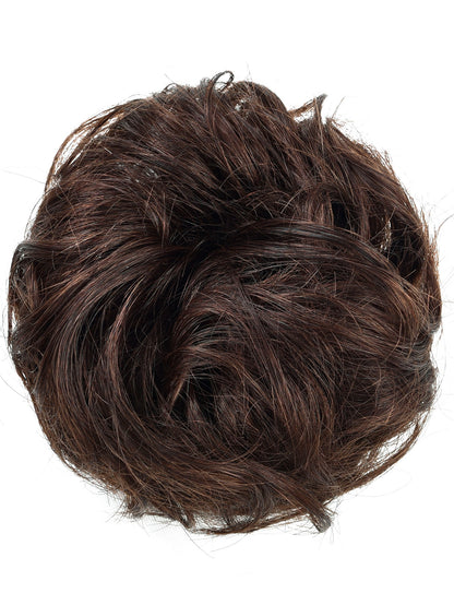 Human Hair Bun Extension: 1pc Updo Hairpiece