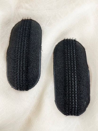 2pcs Fluffy Sponge Hair Pad