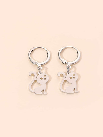 Cat Drop Earrings