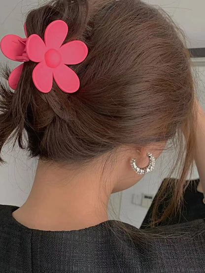 1pc Flower Design Fashion Hair Claw