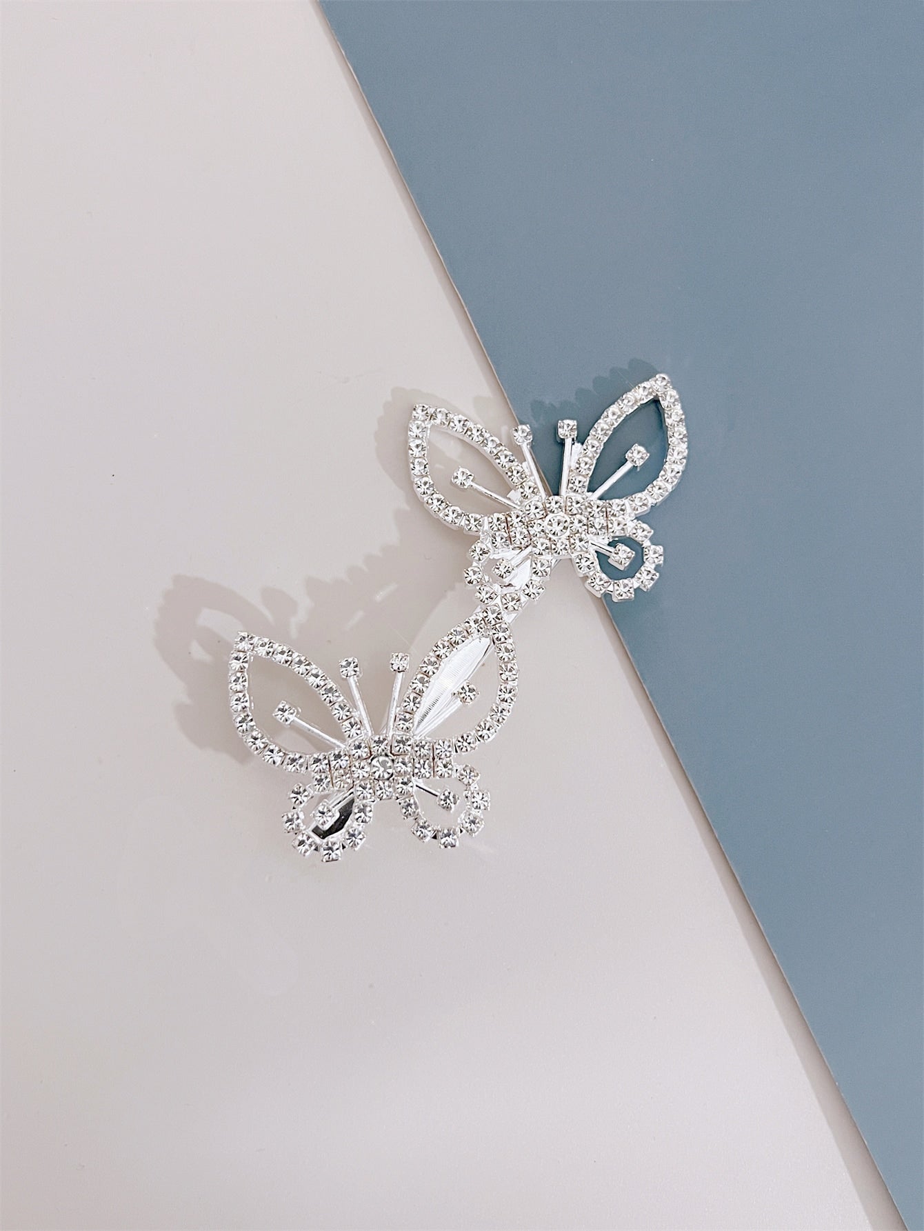 Rhinestone Butterfly Decor Hair Clip