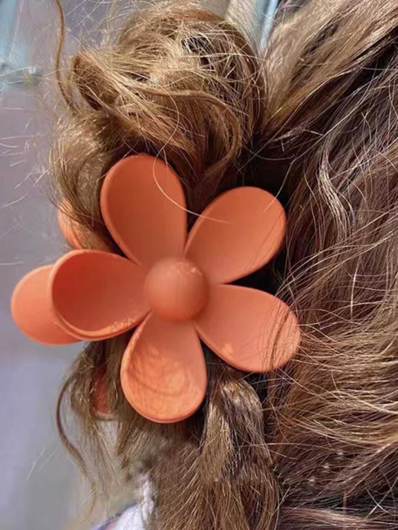 1pc Flower Design Fashion Hair Claw