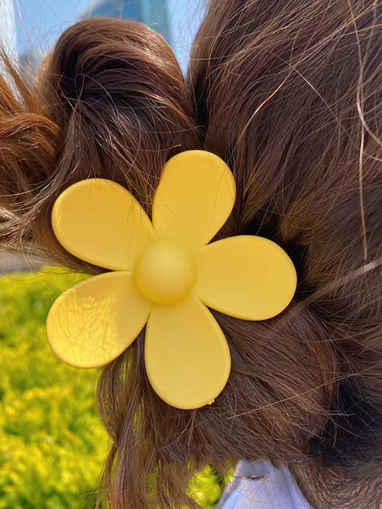 1pc Flower Design Fashion Hair Claw