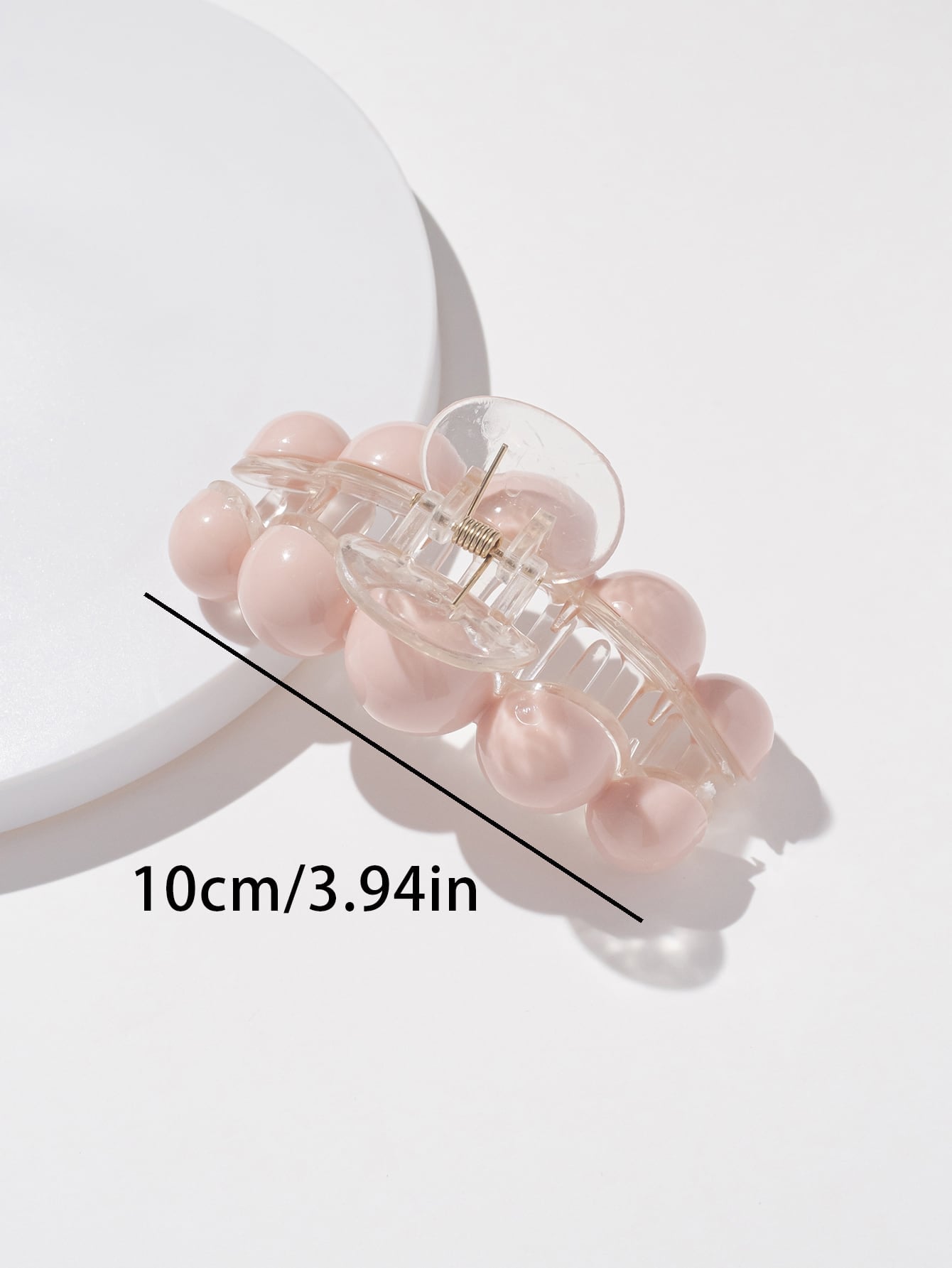 Faux Pearl Decor Fashion Hair Claw for Thick Hair