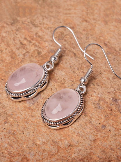 Crystal Oval Shaped Versatile Earrings