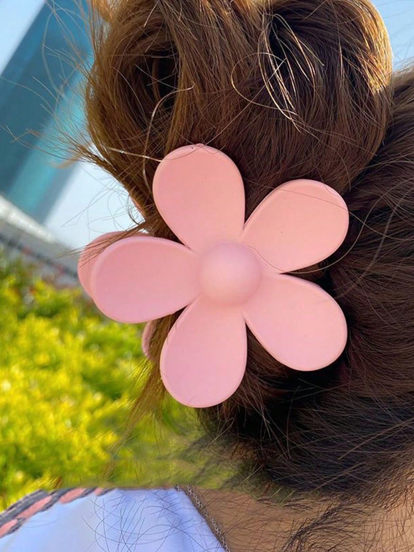 1pc Flower Design Fashion Hair Claw