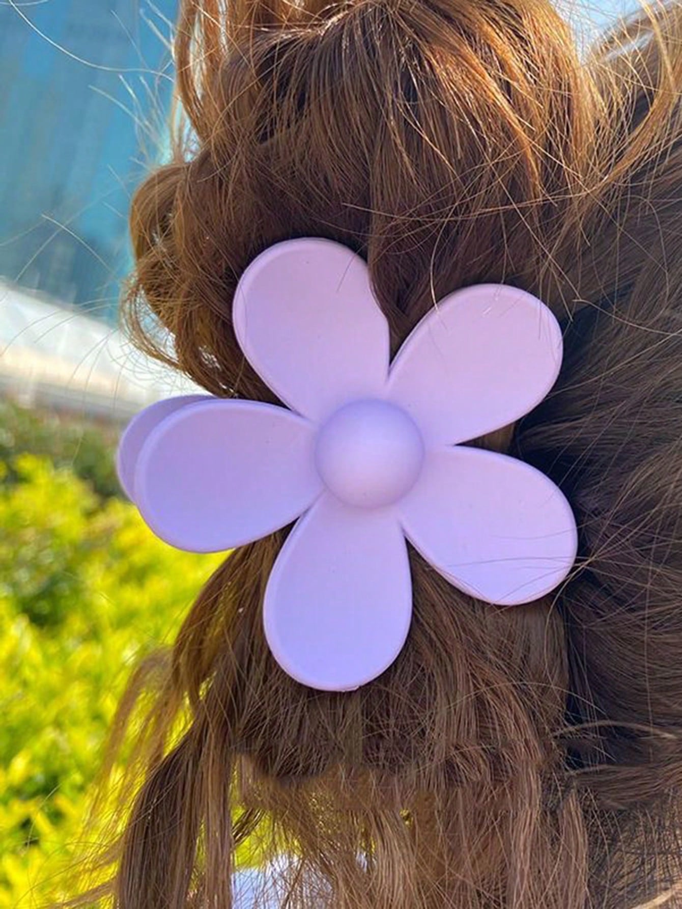 1pc Flower Design Fashion Hair Claw