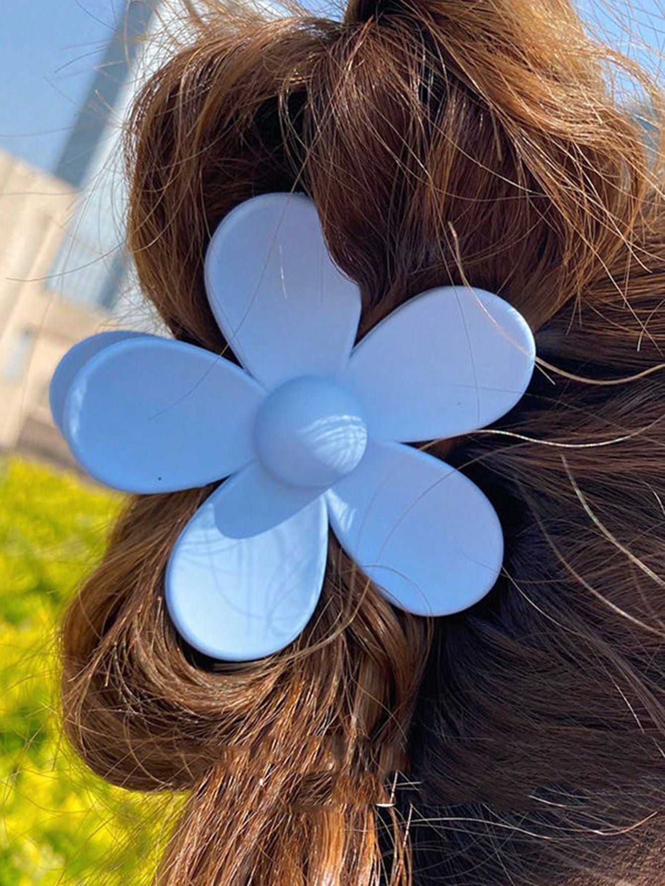 1pc Flower Design Fashion Hair Claw