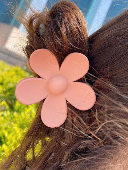 1pc Flower Design Fashion Hair Claw