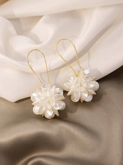 Flower Decor Earrings