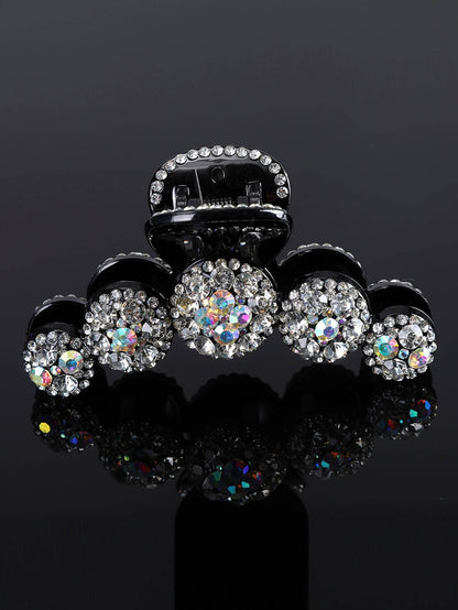 Rhinestone Decor Hair Claw